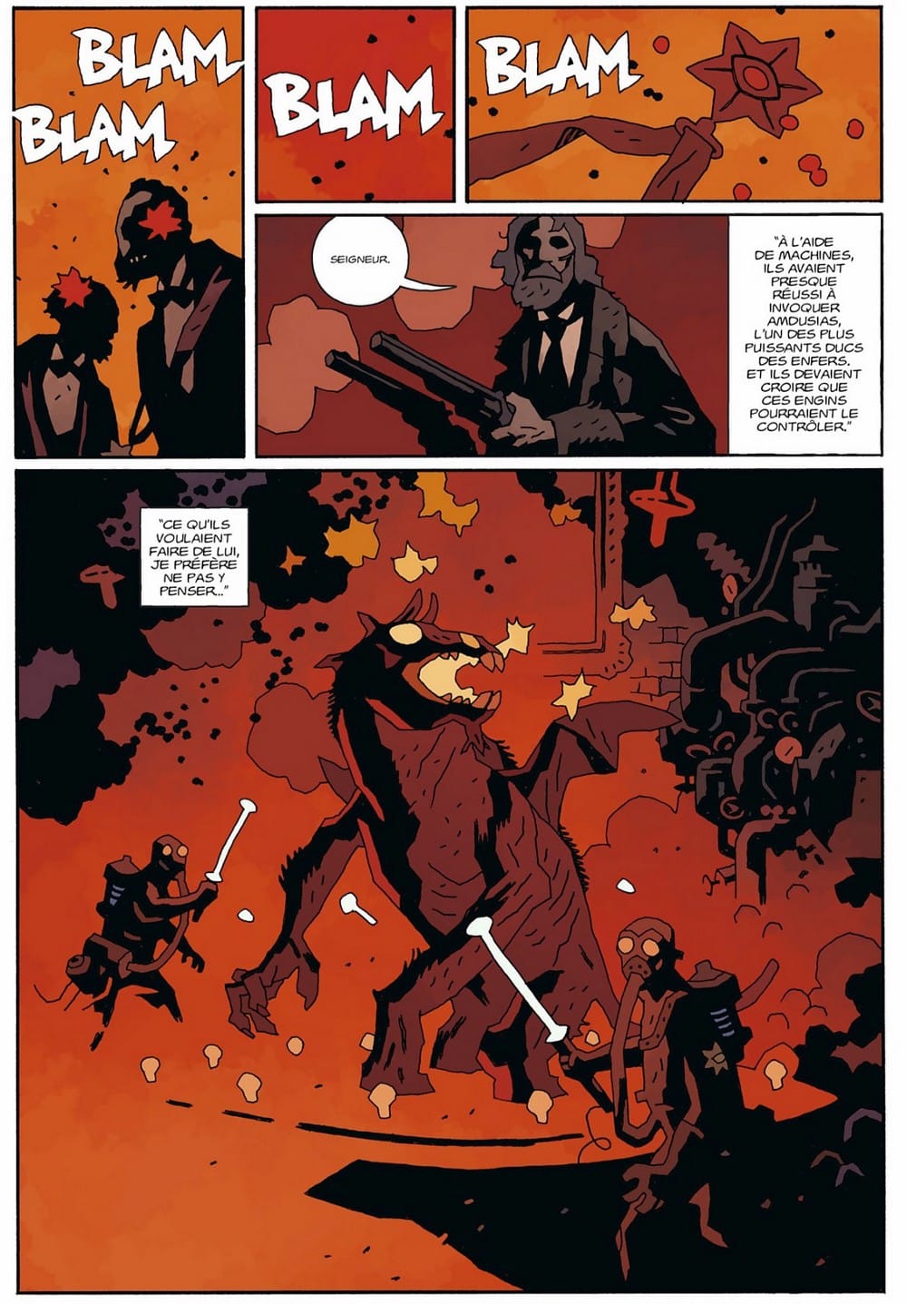 Hellboy de Mike Mignola, Delcourt