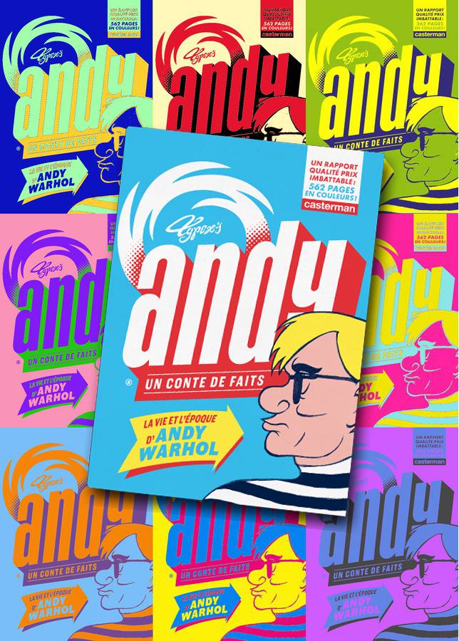 Andy Un conte de faits de Typex Casterman