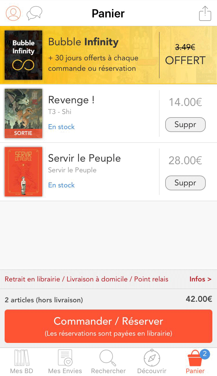 commande