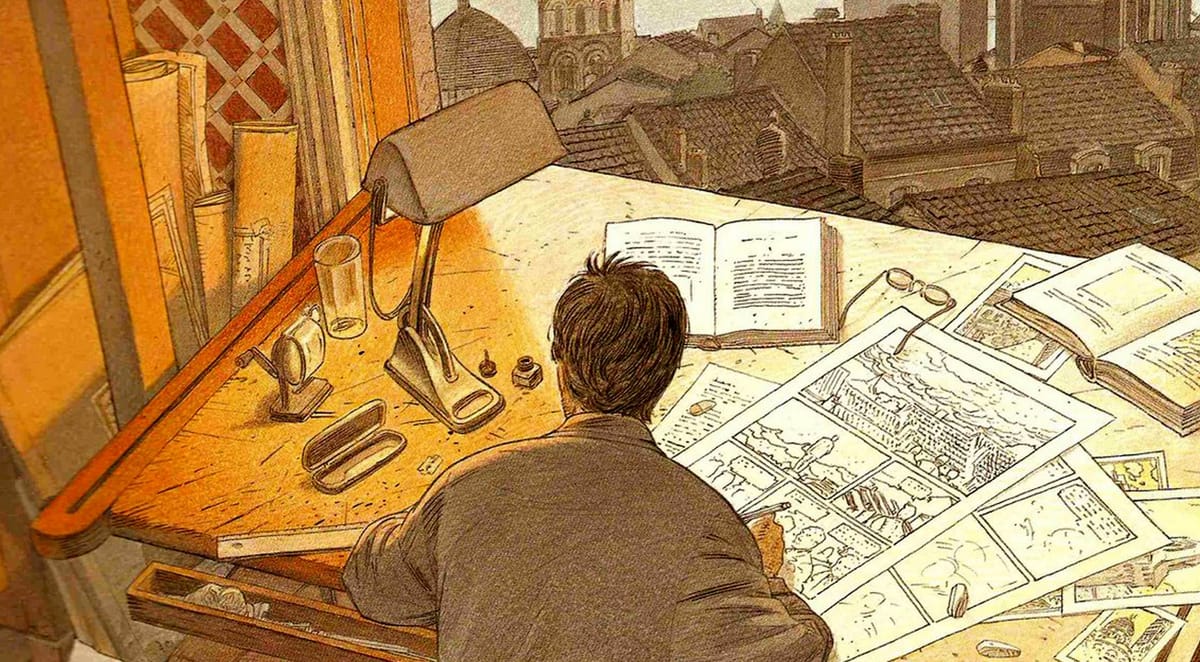 Illustration de l'article Les coulisses du 9e art : dessinateur portrait robot
