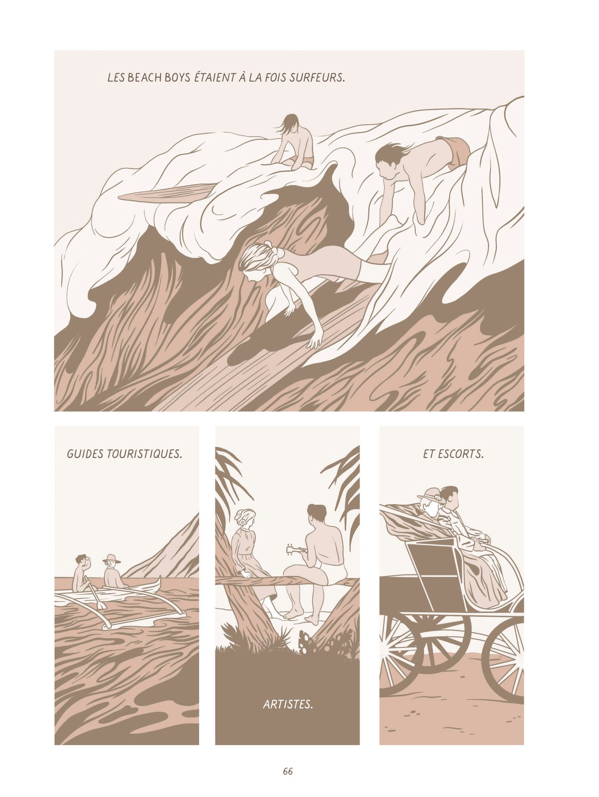 In Waves © AJ Dungo / Casterman / Nobrow