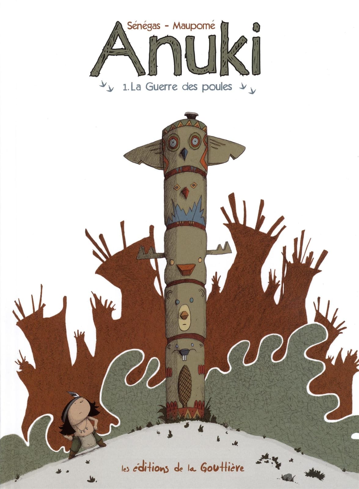 Anuki de Frédéric Maupomé & Stéphane Sénégas, éditions de La Gouttière