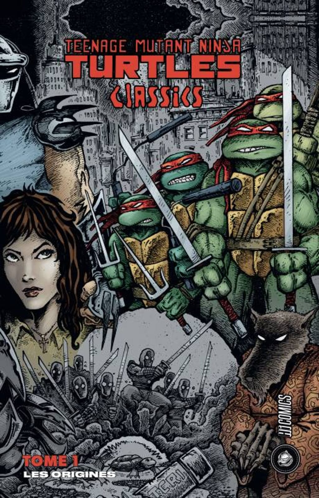 Les Tortues Ninja, TMNT classics, de Kevin Eastman & Peter Laird, Hi Comics

