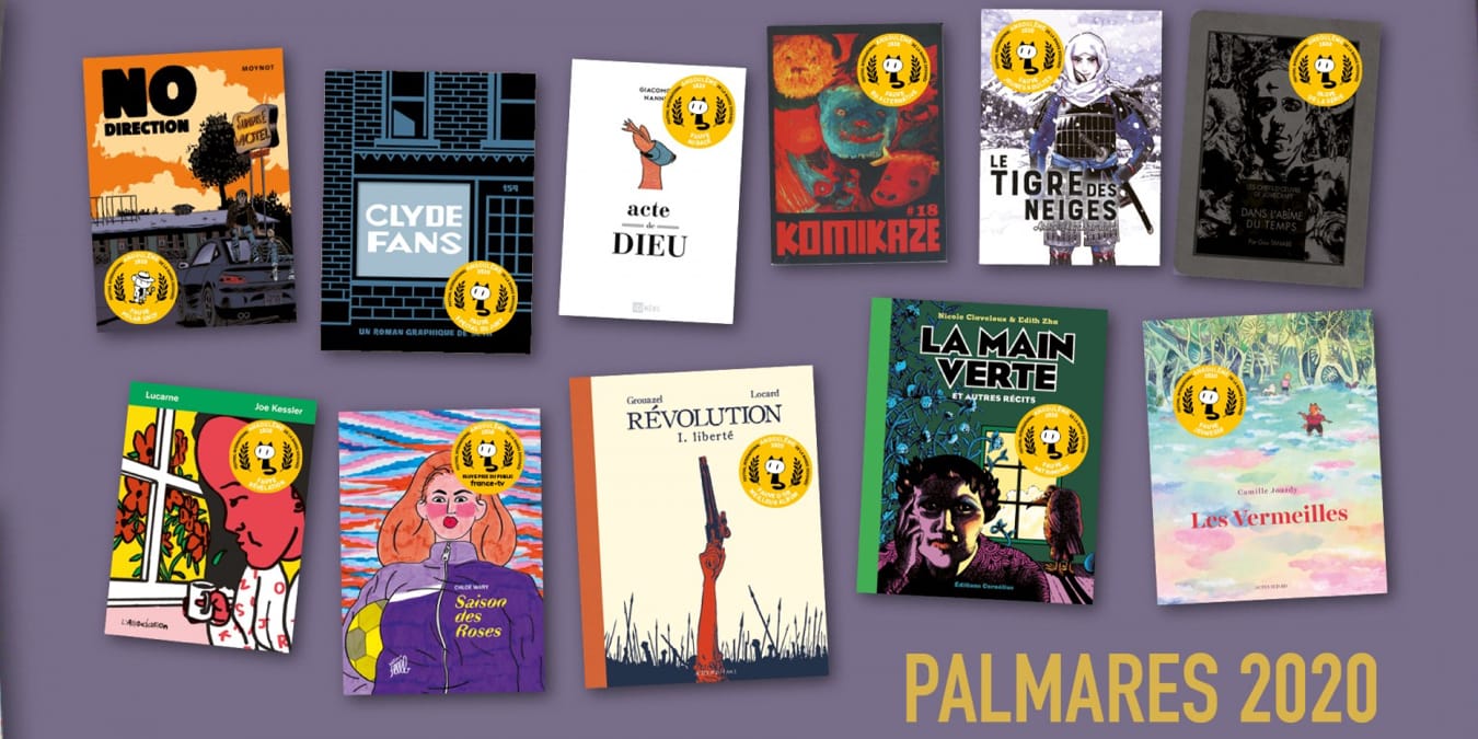 Palmarès Angoulême FIBD 2020 tous les albums lauréats