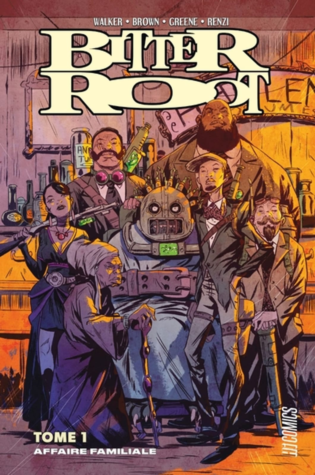 Bitter Root de David F. Walker, Chuck Brown et Sanford Greene, Hi Comics