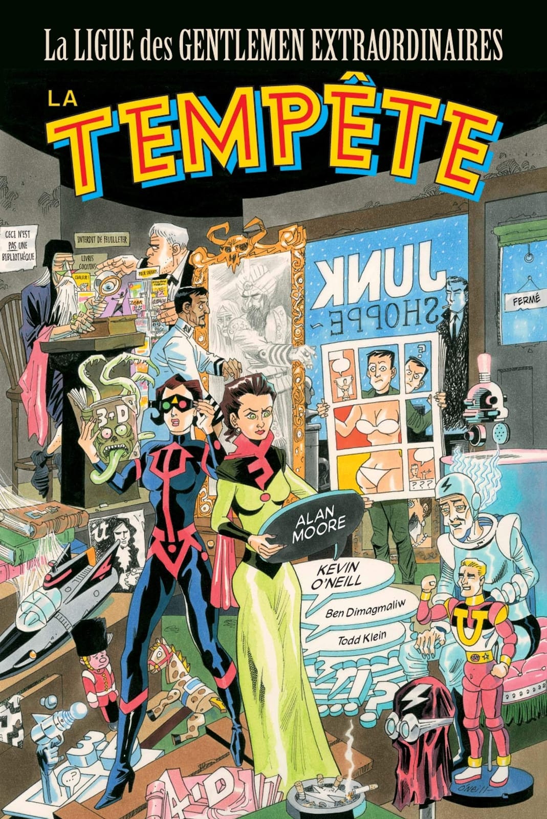 La Ligue des Gentlemen Extraordinaires : La tempête d’Alan Moore & Kevin O’Neill, Panini Comics