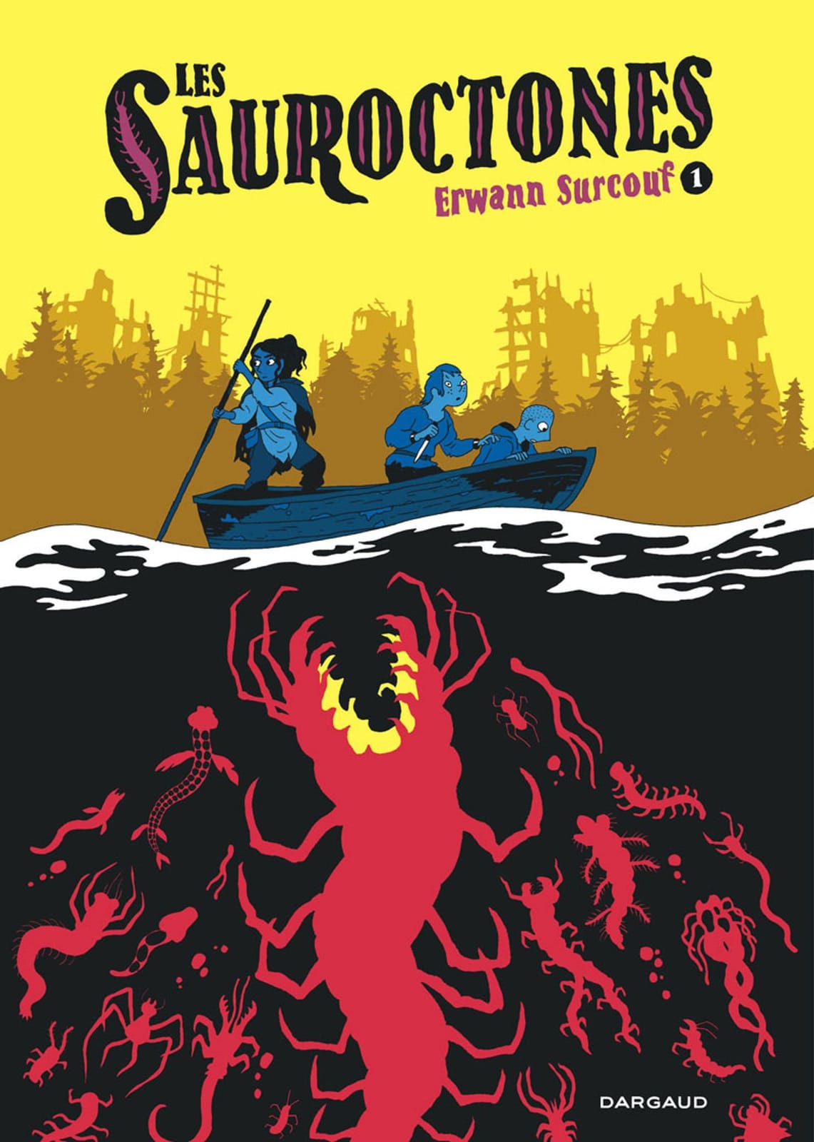 Les Sauroctones d’Erwann Surcouf, Dargaud