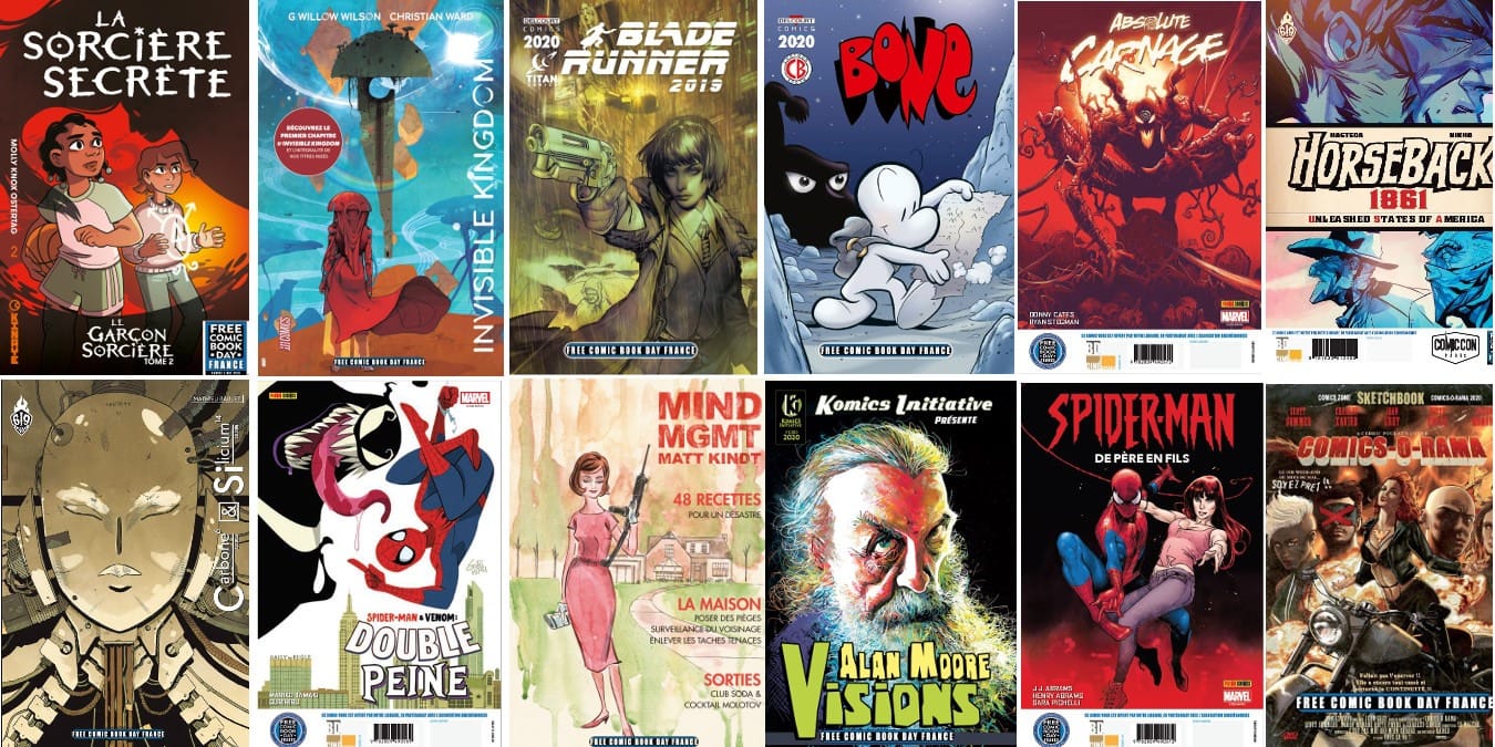 Illustration de l'article Free Comics Book Day : BD gratuites le 4 juillet !