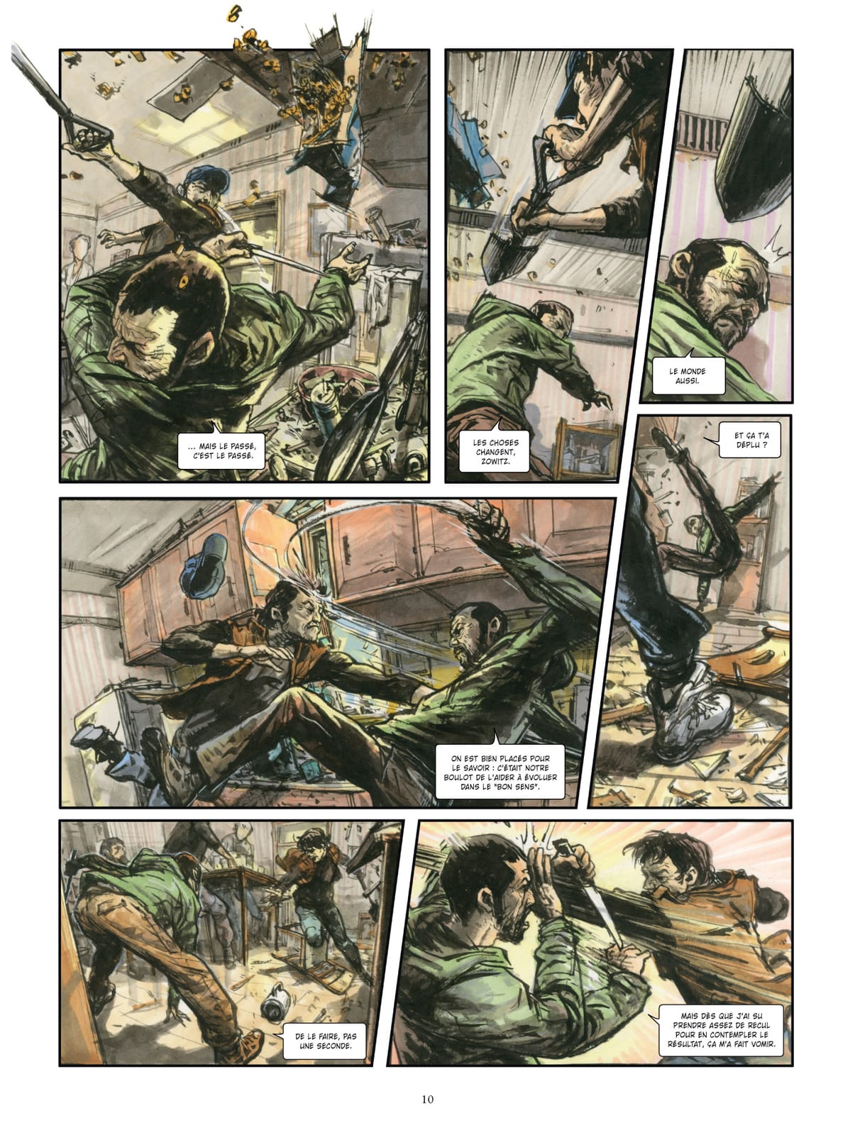 Extrait de Spy Games 1
de Jean-David Morvan et Jung-Gi Kim chez Glénat