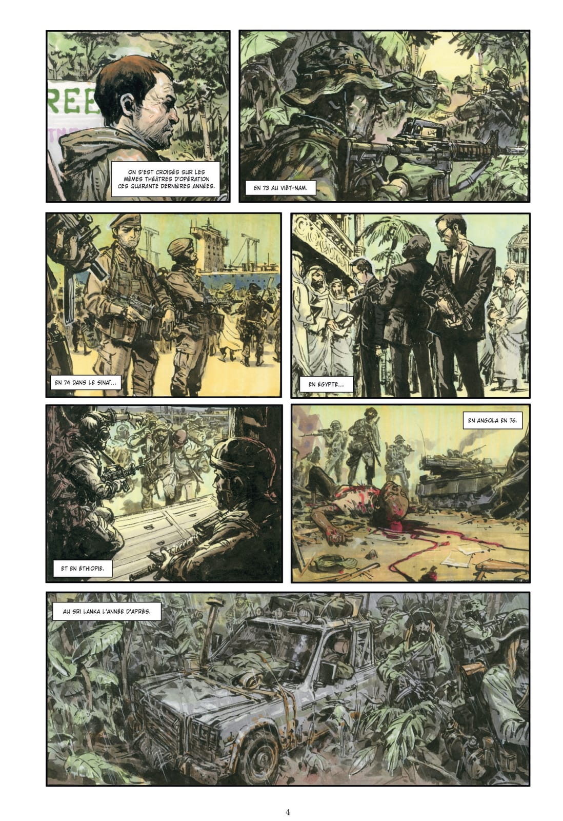 Extrait de Spy Games 1
de Jean-David Morvan et Jung-Gi Kim chez Glénat