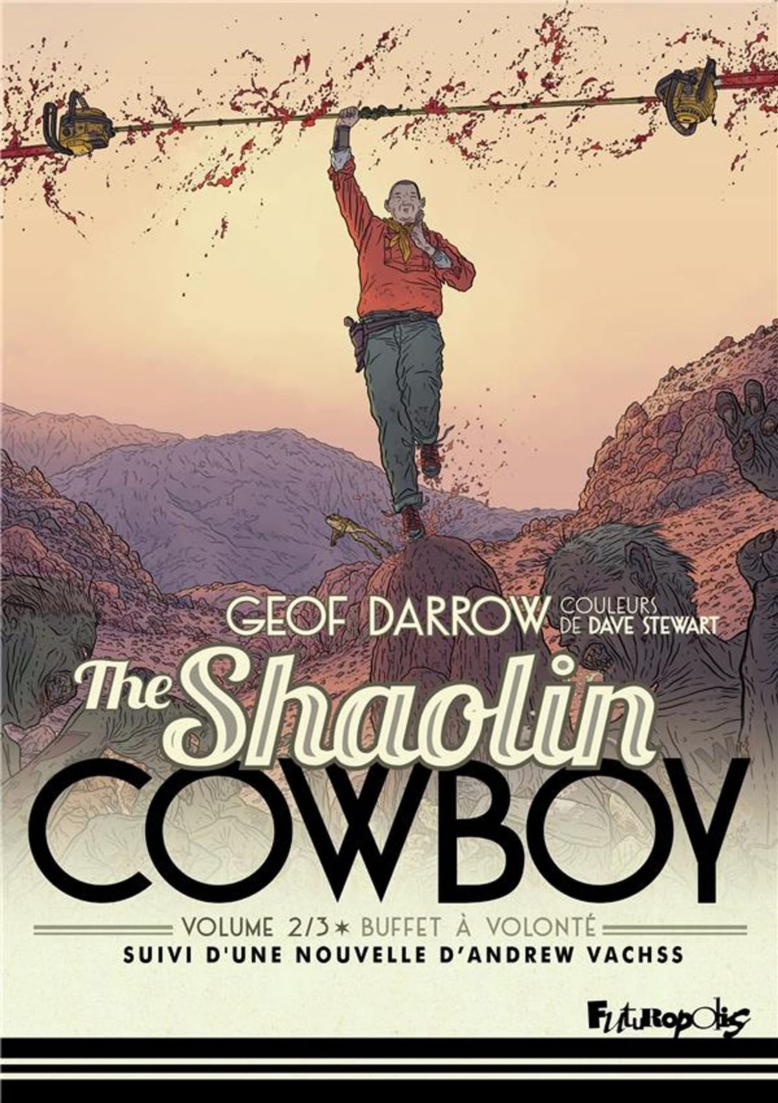Shaolin Cowboy T2 de Goef Darrow, Futuropolis