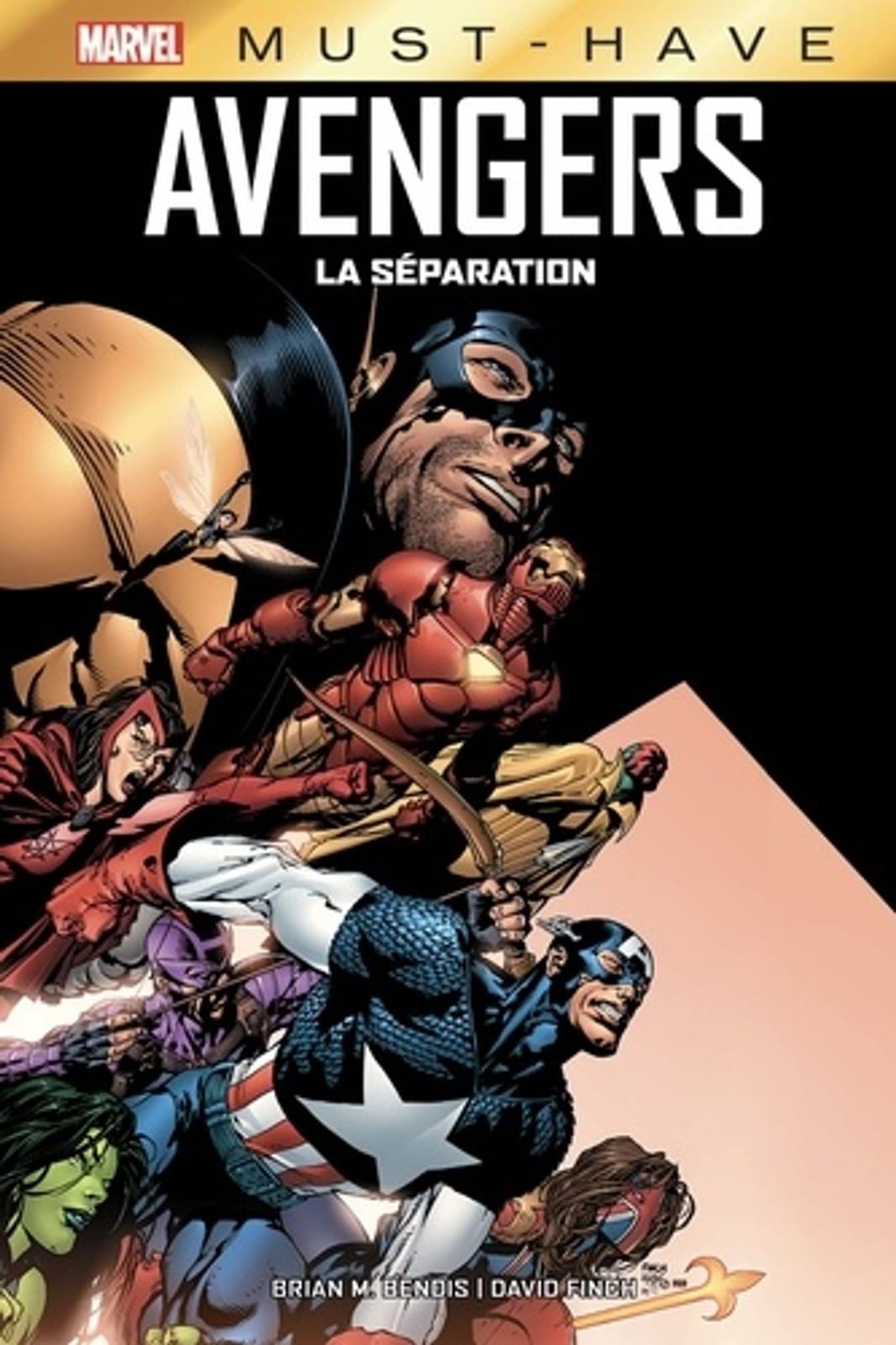 Avengers : La séparation de David Finch, Joe Bennett, Brian Michael Bendis, John Miller & Christopher Priest, Panini France