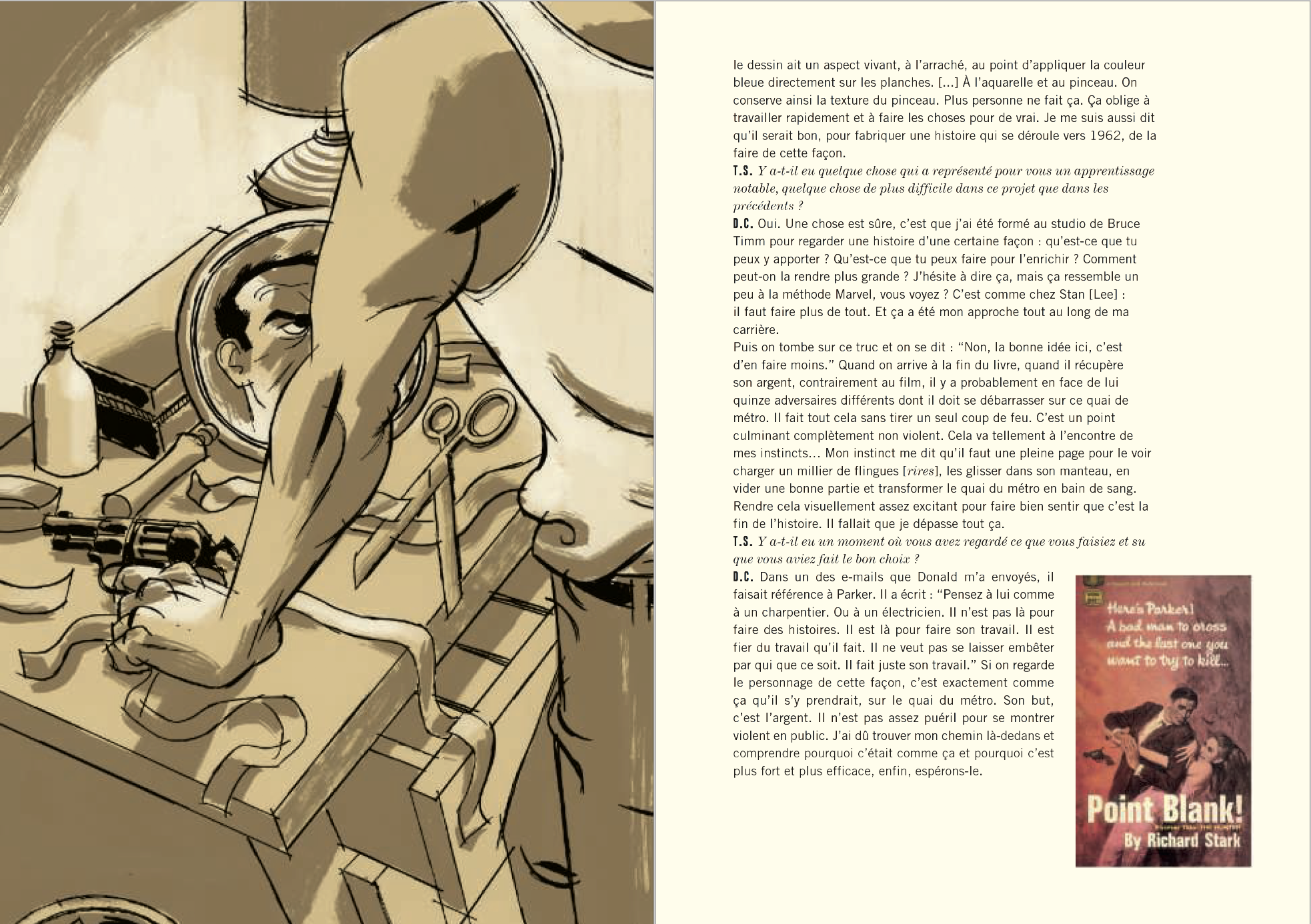 Parker de Darwyn Cooke, Dargaud