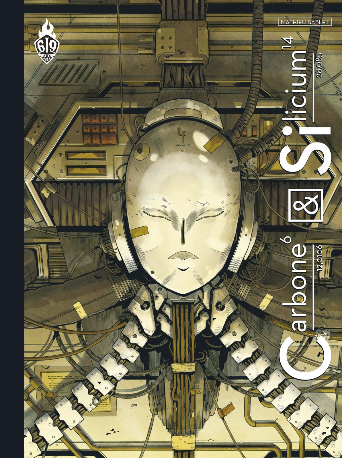 Carbone & Silicium par Mathieu Bablet © Label 619, Ankama Éditions – 2020