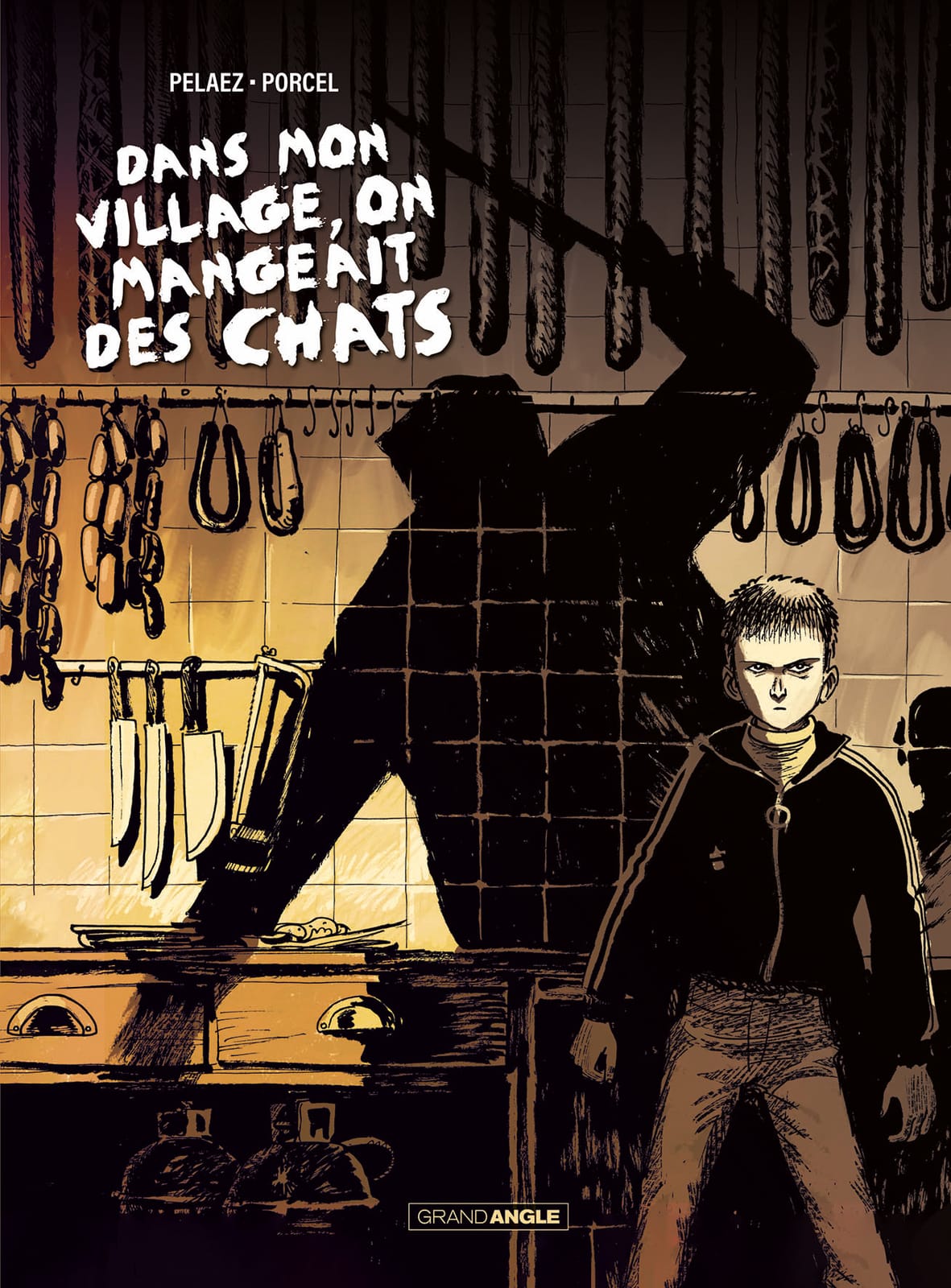 Dans mon village, on mangeait des chats,
Francis Porcel et Philippe Pelaez, Bamboo
