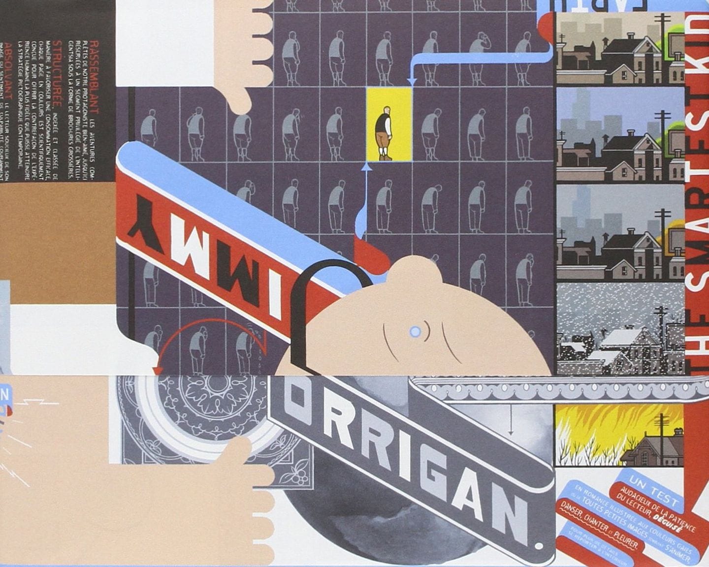 Jimmy Corrigan de
Chris Ware, Delcourt