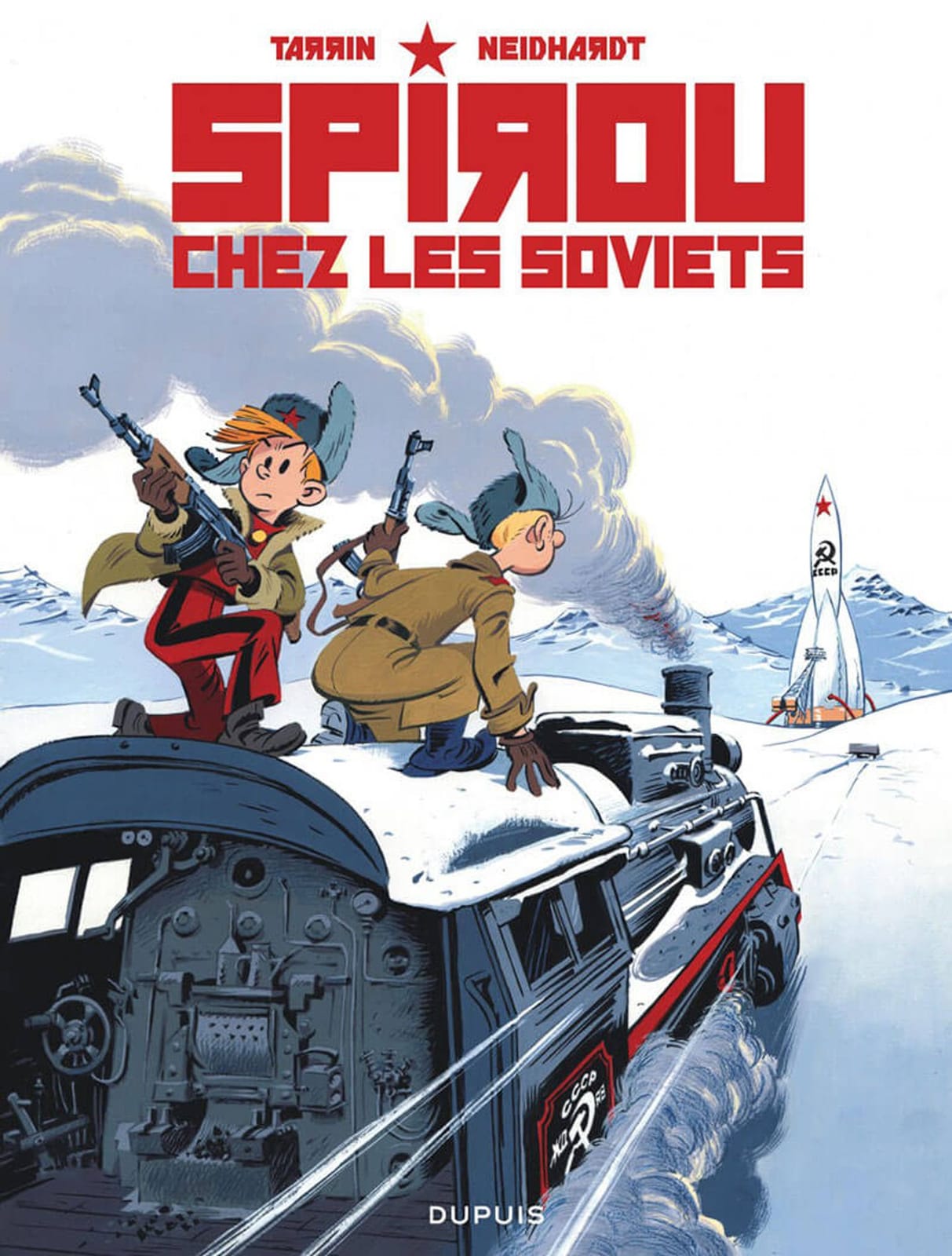 Spirou chez les Soviets de Fred Neidhardt & Fabrice Tarrin, Dupuis
