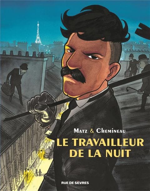 Le travailleur de la nuit de Matz & Léonard Chemineau, Rue de Sèvres