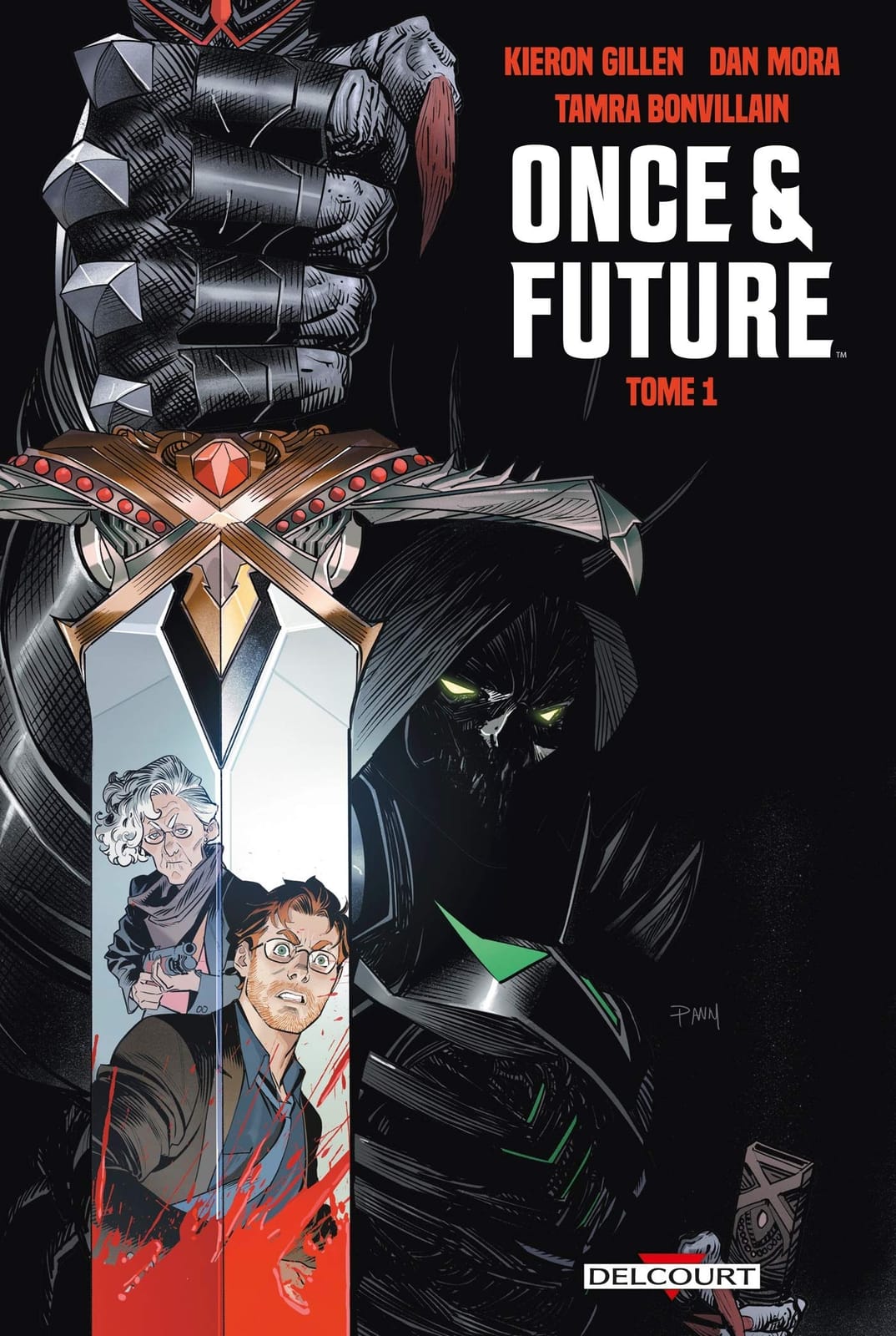 Once & Future T1 de Kieron Gillen & Dan Mora chez Delcourt