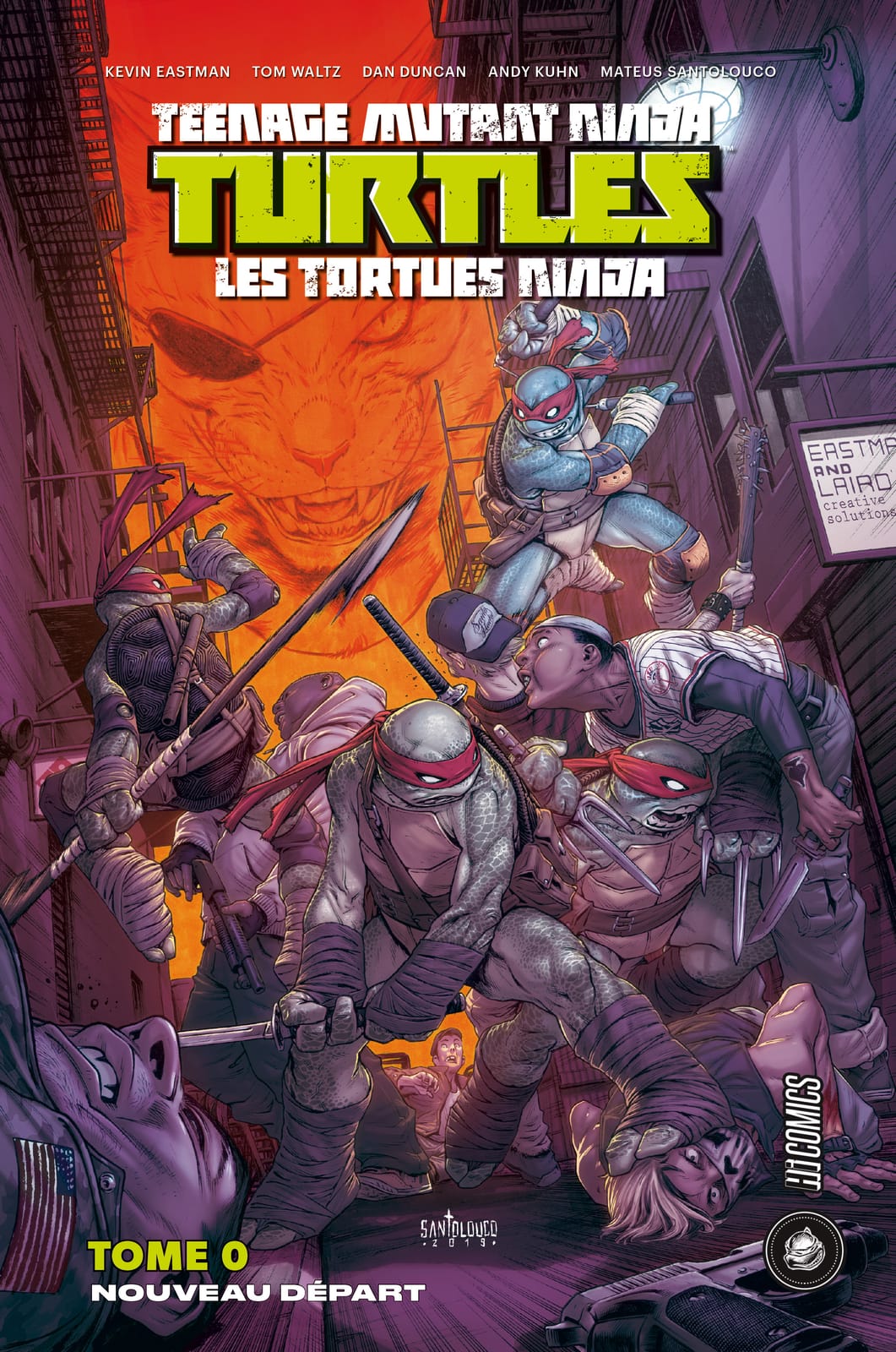Tortues Ninja par Tom Waltz et Kevin Eastman chez HiComics