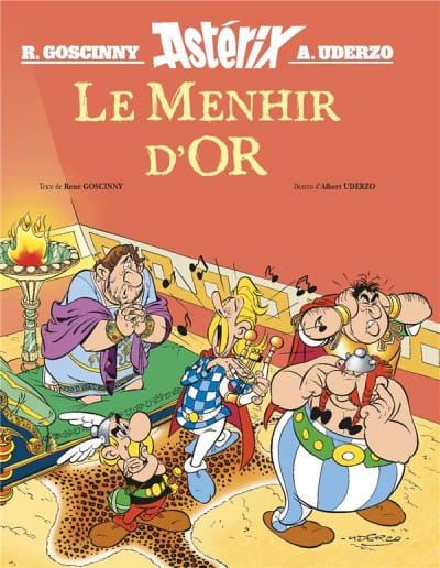 Astérix: Le menhir d'or de Albert Uderzo & René Goscinny, Albert René