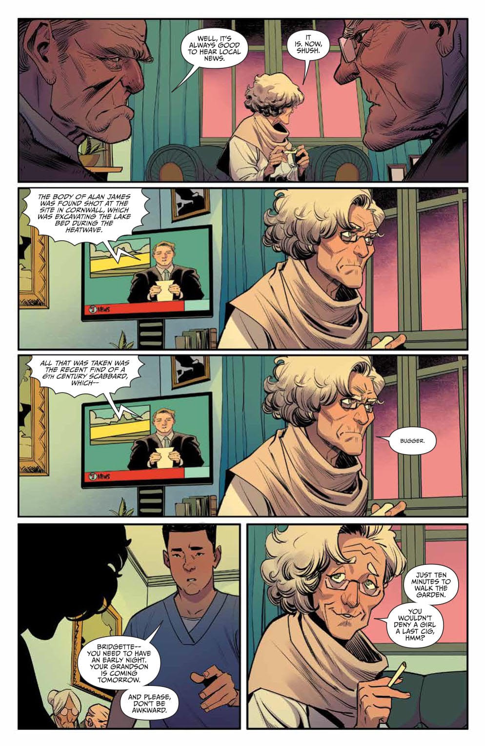 Once & Future T1 de Kieron Gillen & Dan Mora chez Delcourt