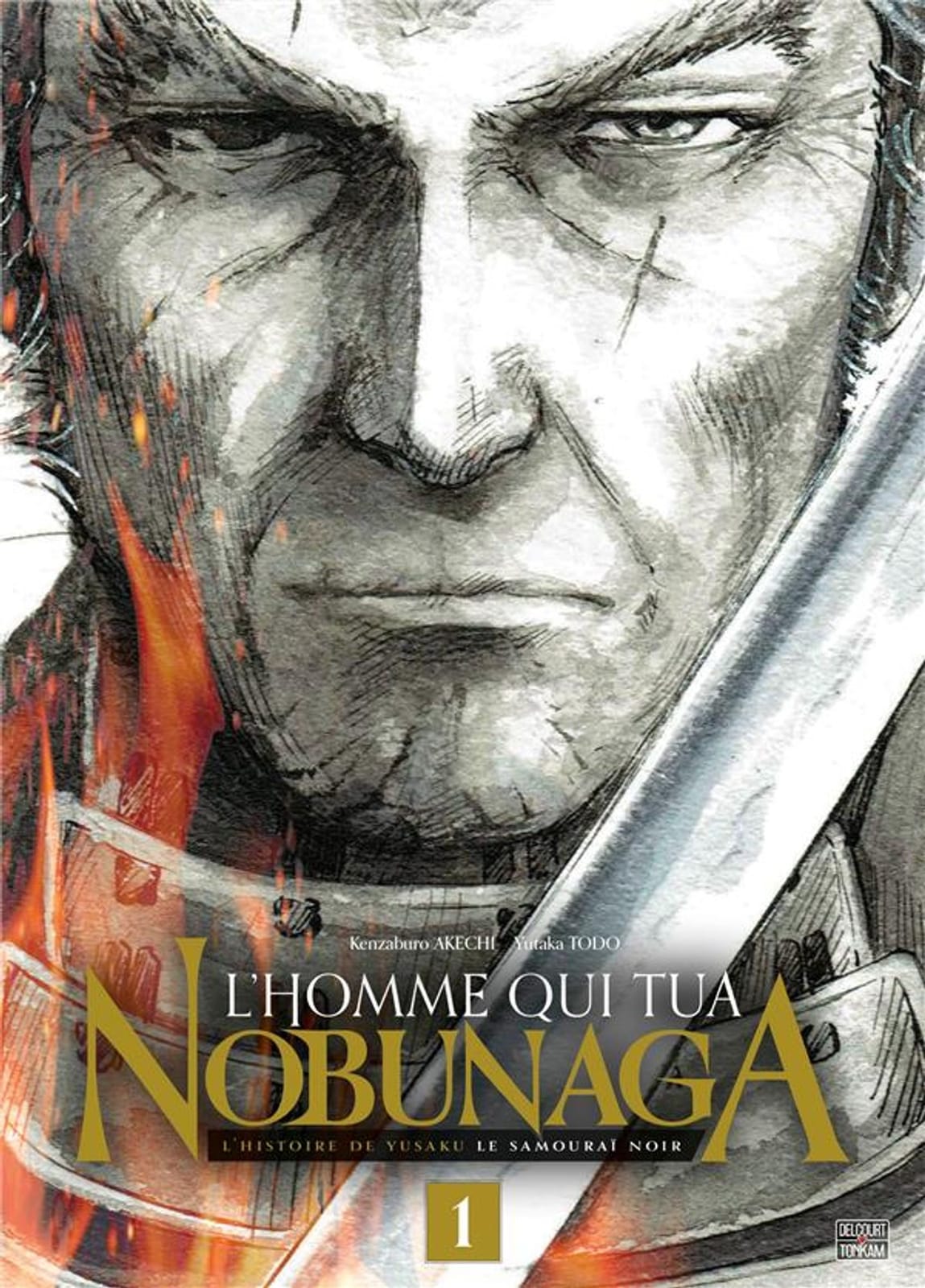 L'homme qui tua Nobunaga de Kenzaburo Akechi & Yutaka Todo, Delcourt