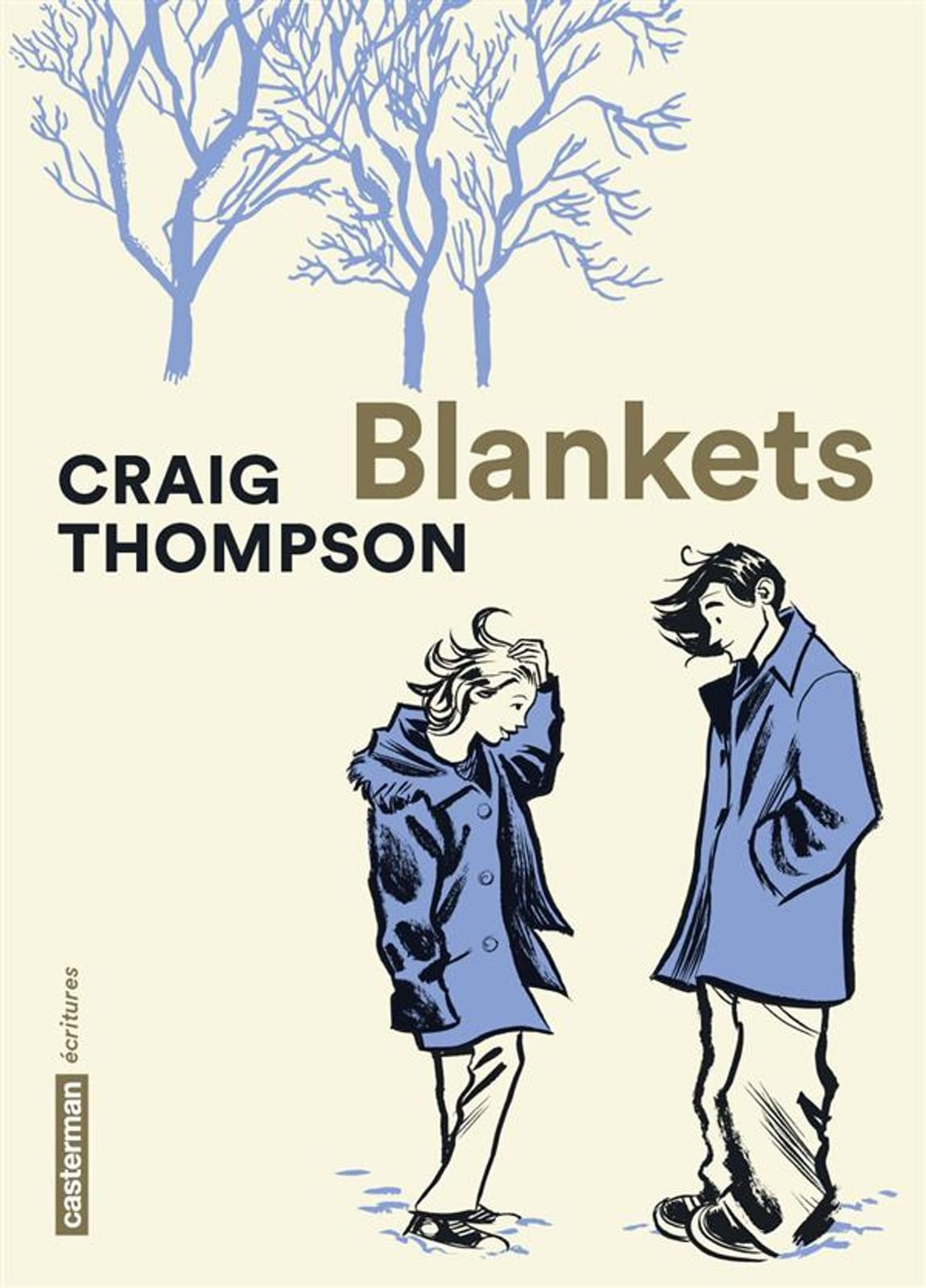 Blankets, Manteau de Neige de Craig Thompson, Reyda Seddiki & Clamp, Casterman