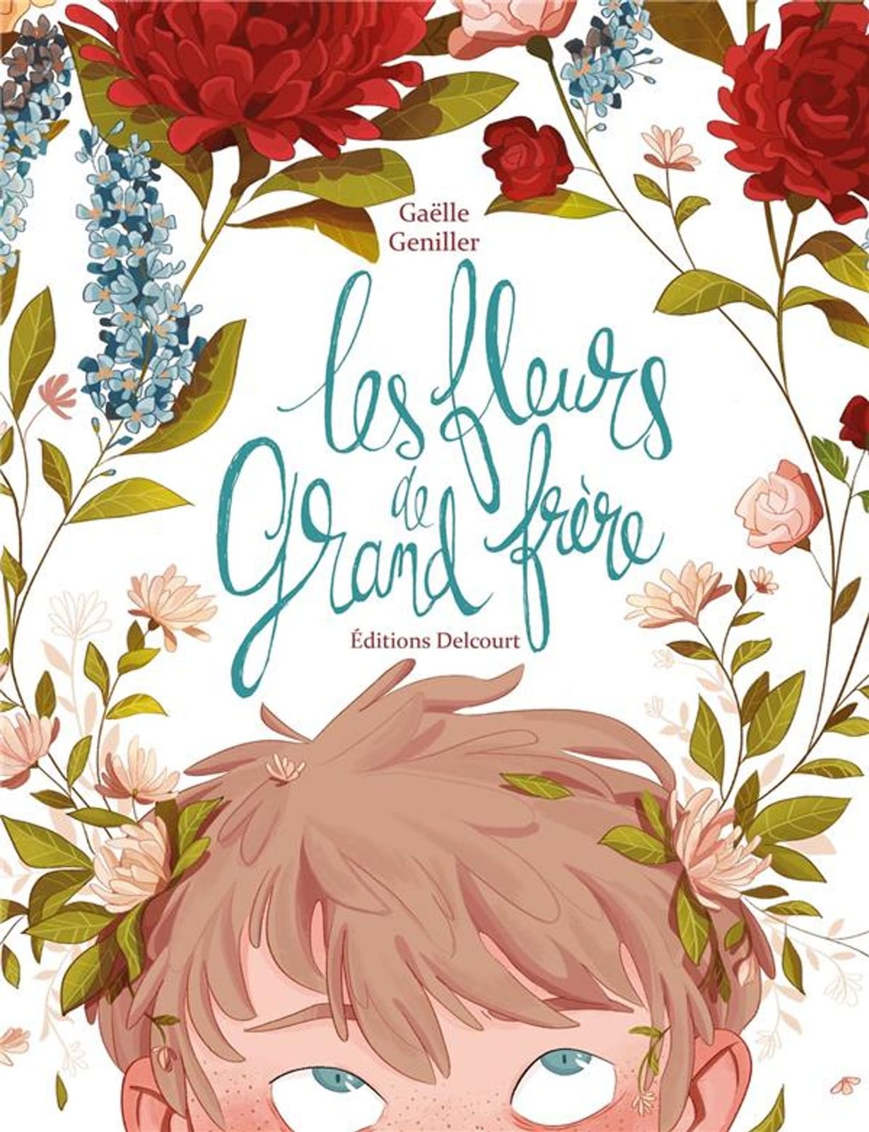 Les Fleurs de Grand Frère de Gaëlle Geniller, Delcourt