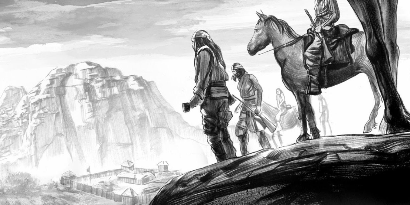 Illustration de l'article Indeh par Ethan Hawke et Greg Ruth