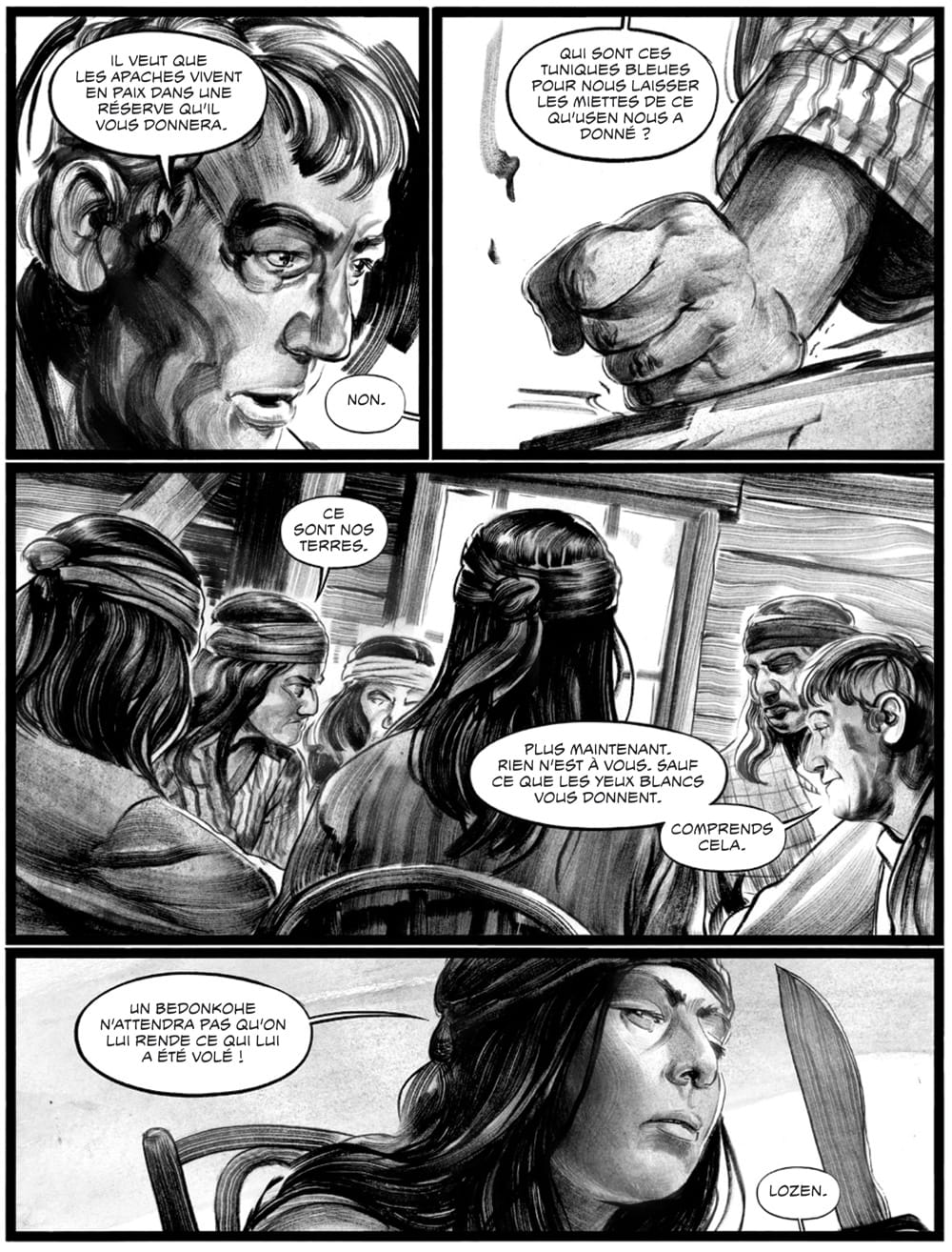 Indeh par Ethan Hawke & Greg Ruth, Hachette Comics