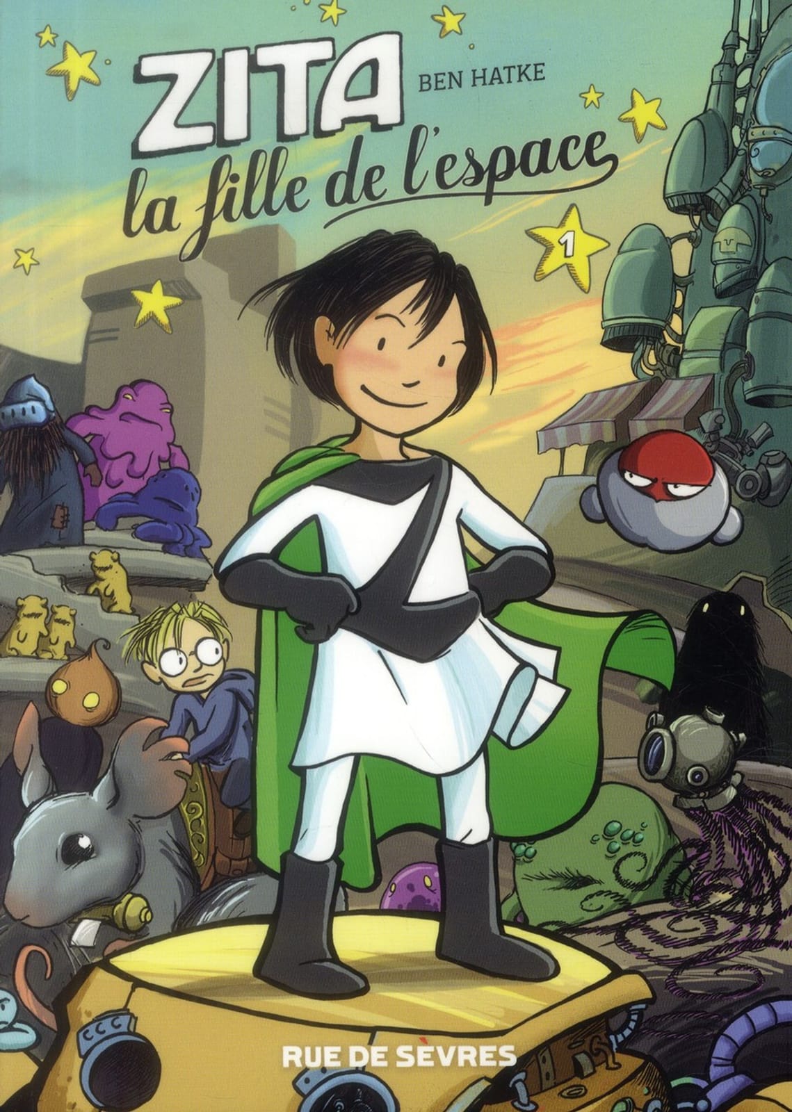 Zita, la fille de l'espace T1 de Ben Hatke, Rue de Sèvres
