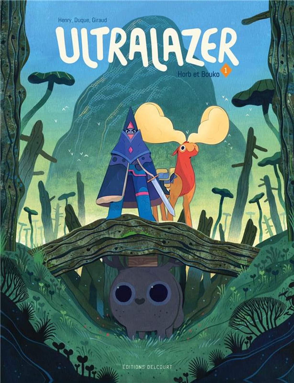 Ultralazer T1 de Maxence Henry, Pauline Giraud & Yvan Duque, Delcourt