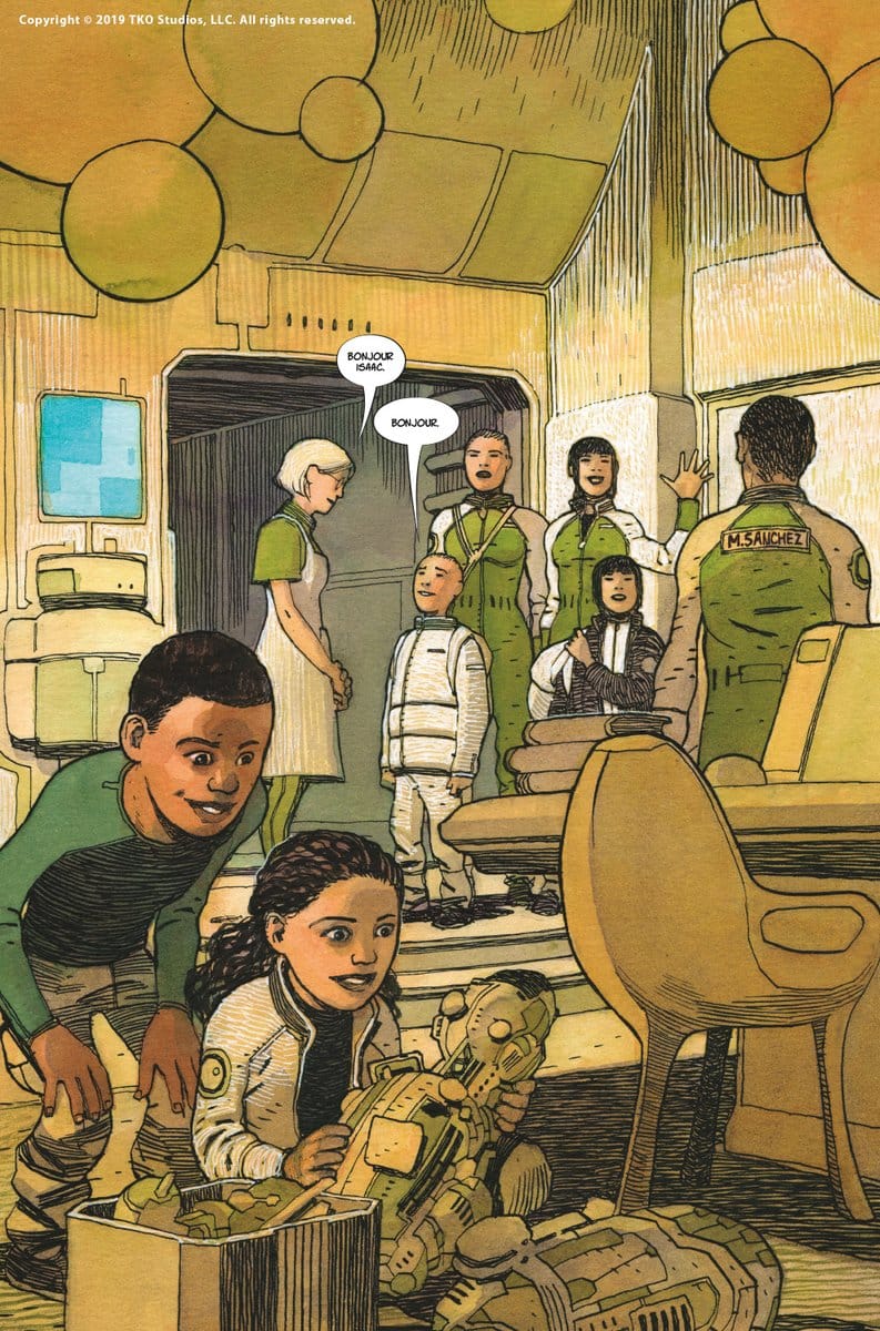 Sentient par Jeff Lemire & Gabriel Walta, Panini Comics