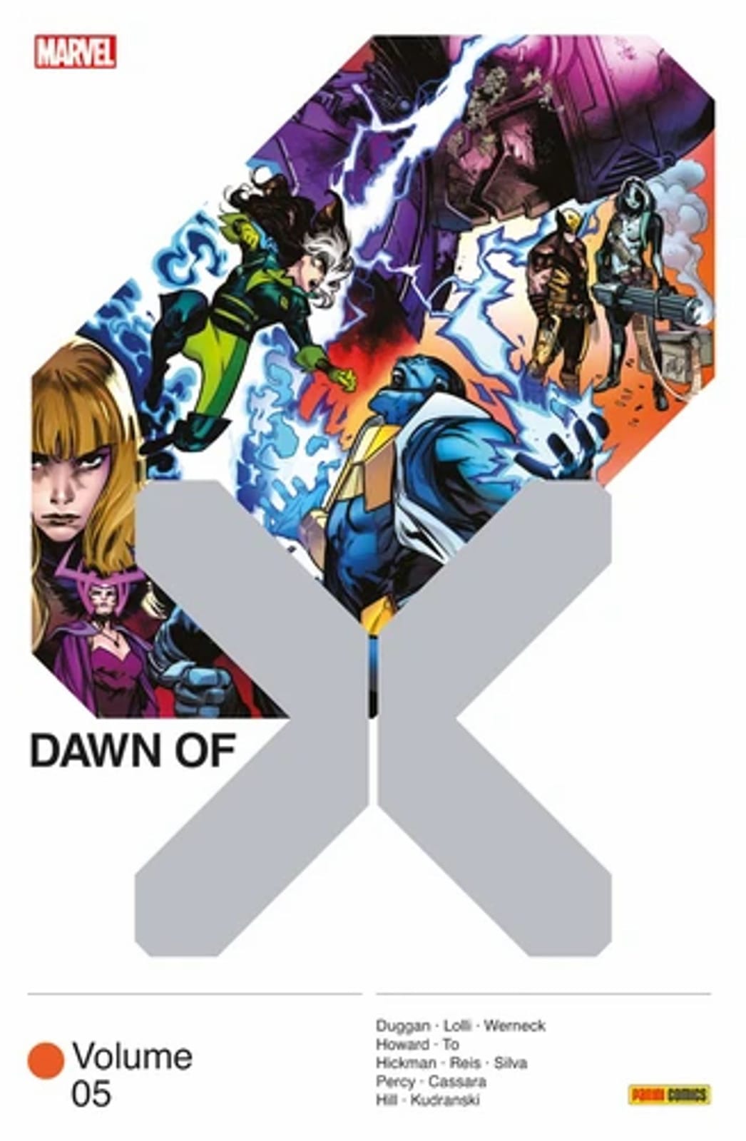 Dawn of X T5 de Jonathan Hickman, Gerry Duggan, Tini Howard & R.B. Silva, Panini