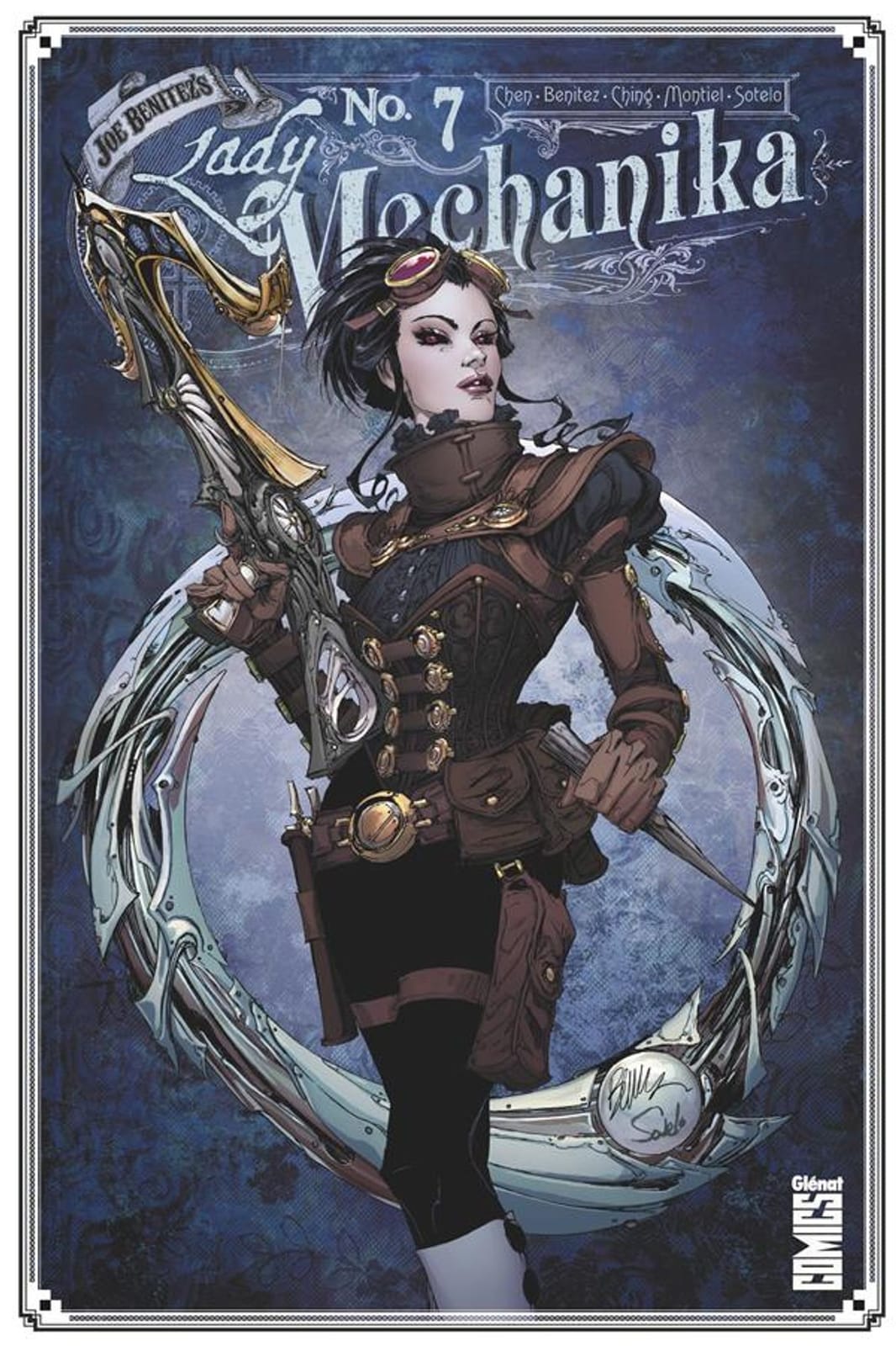 Lady Mechanika T7 par Marcia Chen, Martin Montiel et Brian Ching, Glénat Comics