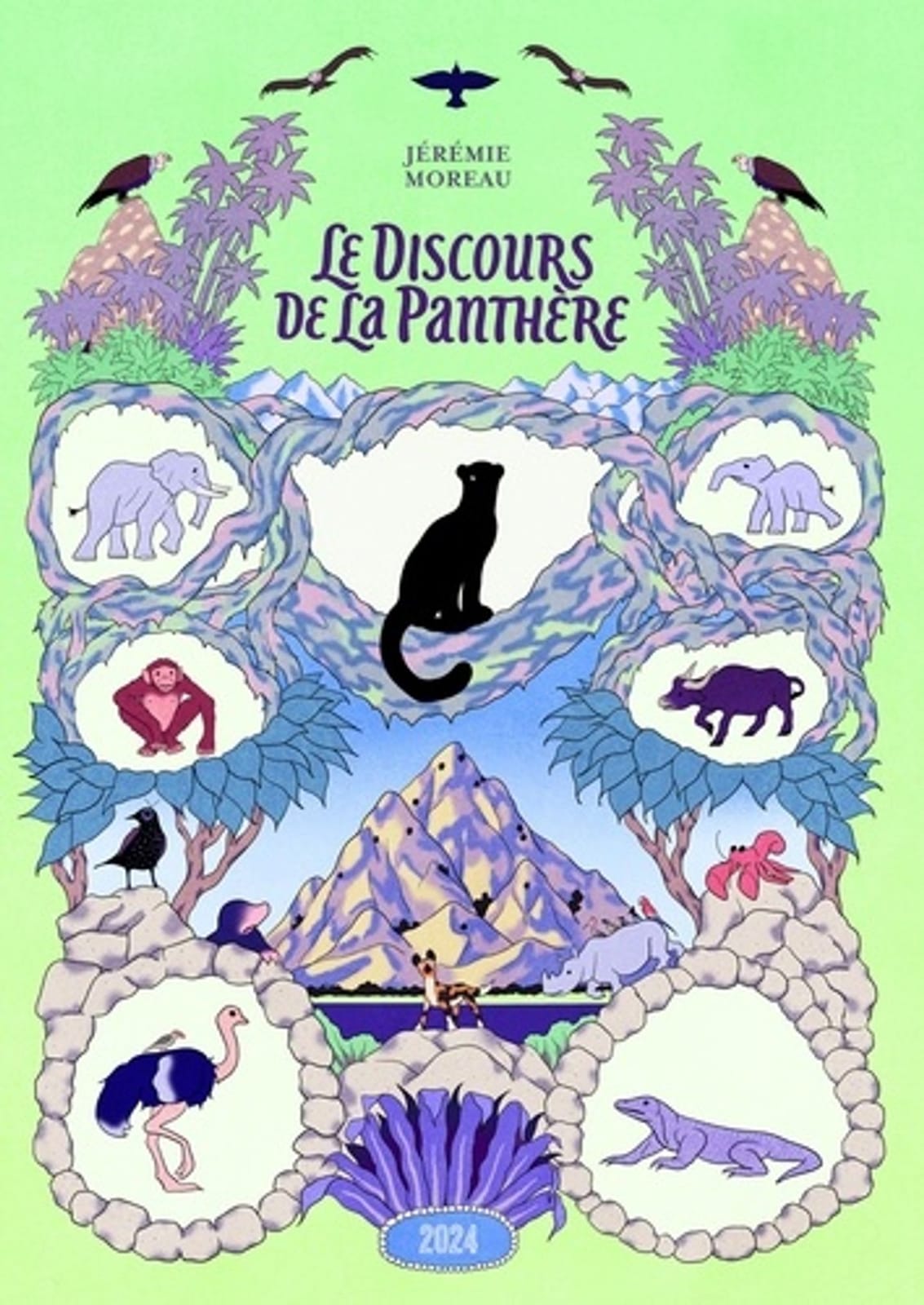 Le discours de la panthère de Jérémie Moreau, 2024