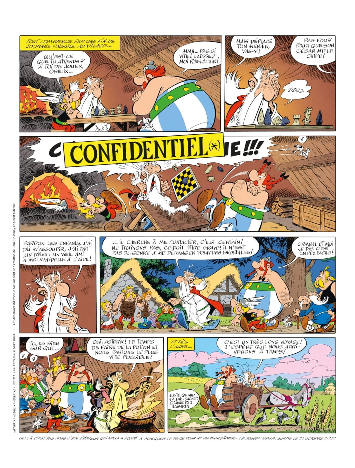 © Jean-Yves Ferri / Didier Conrad / Les Éditions Albert René
