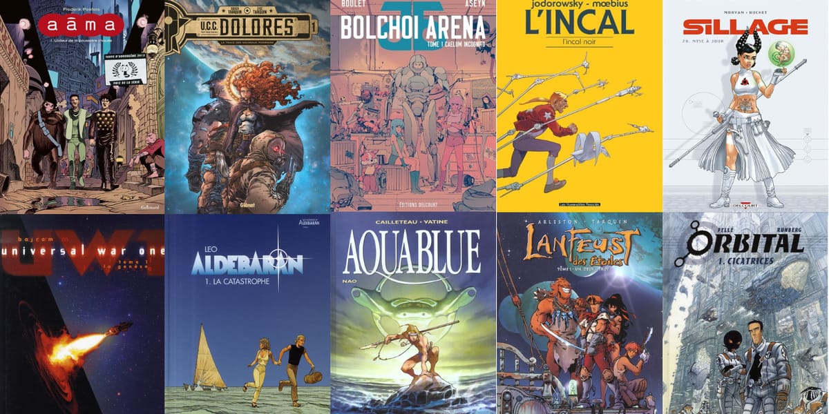 Illustration de l'article Top 10 des meilleures BD de science-fiction