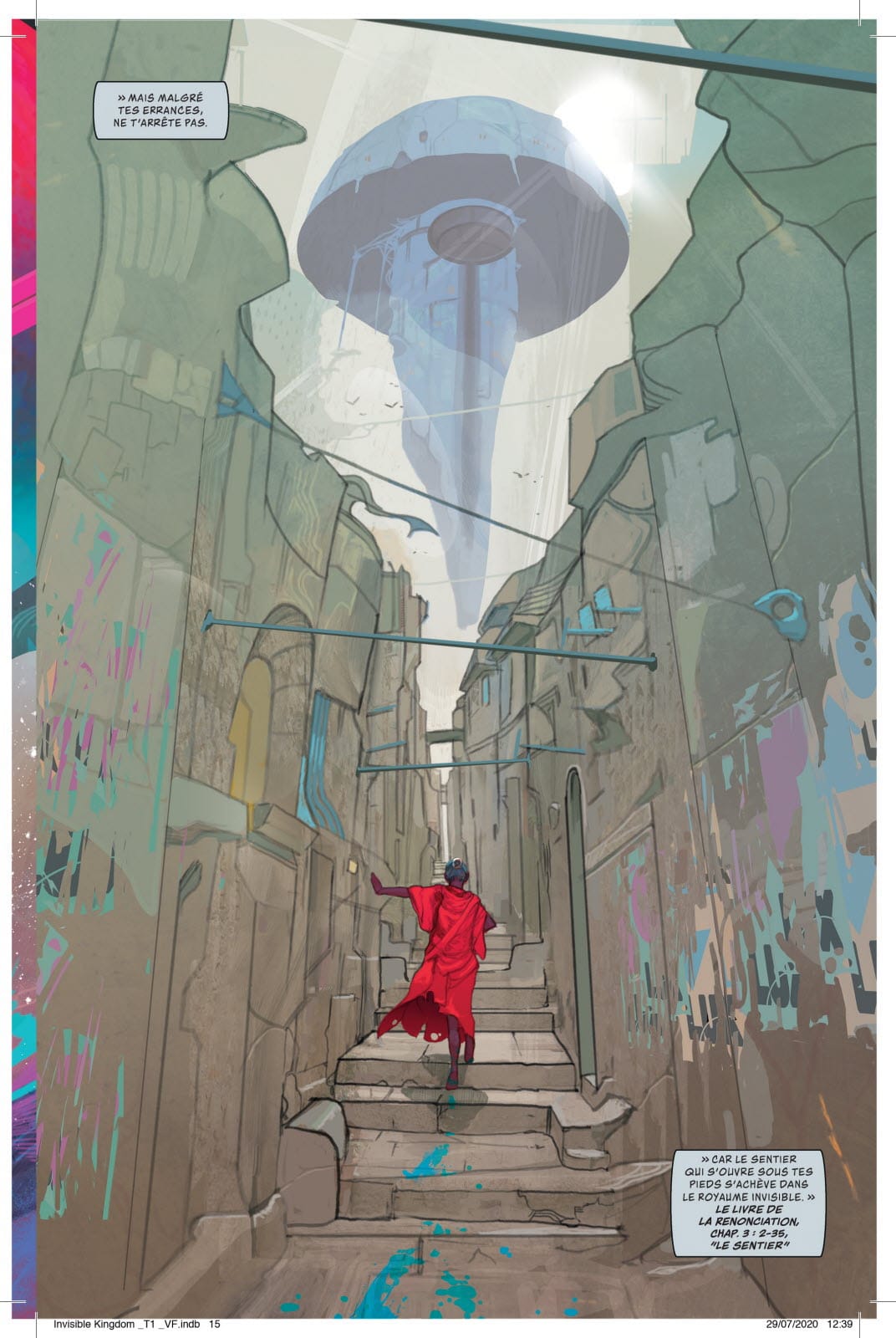 Invisible Kingdom T1 Le Sentier par G. Willow Wilson & Christian Ward, Hicomics