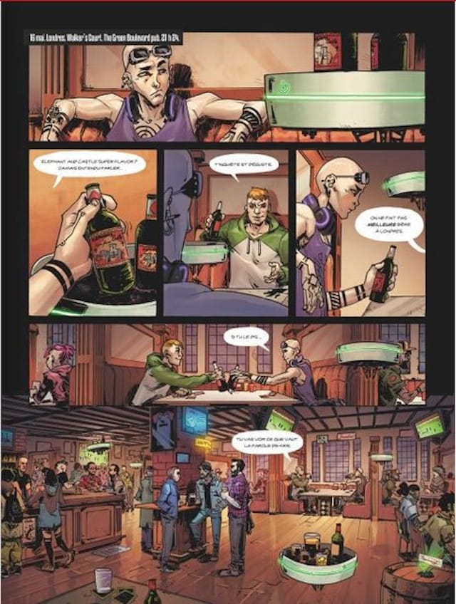 © Watchdogs legion Tome 1: Underground Resistance / Sylvain Runberg / Gabriel Germain / Glénat
