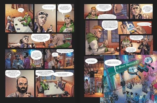 © Watchdogs legion Tome 1: Underground Resistance / Sylvain Runberg / Gabriel Germain / Glénat