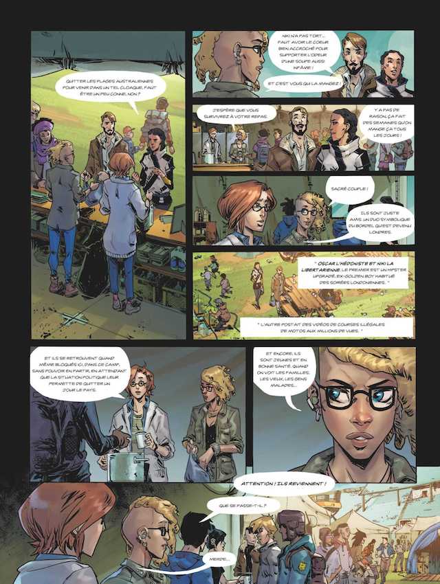 © Watchdogs legion Tome 1: Underground Resistance / Sylvain Runberg / Gabriel Germain / Glénat
