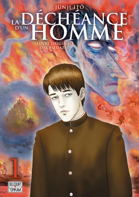 © La Déchéance d'un homme / Junji Ito d'après Osamu Dazai / Delcourt Tonkam / Shogakukan