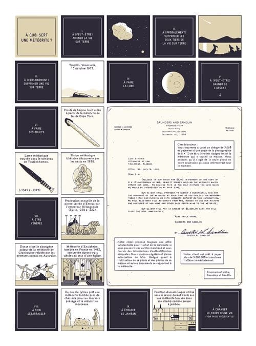 La météorite de Hodges de Fabien Roché,  Delcourt