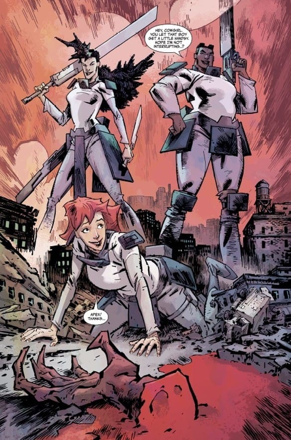 Big Girls de Jason Howard, 404 Comics