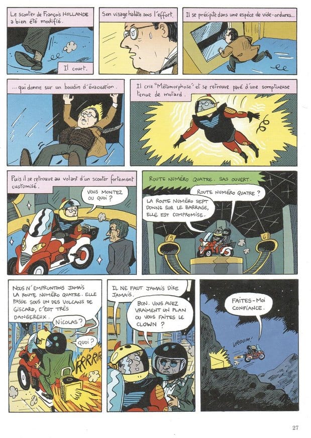 © Le Ministère Secret / Joann Sfar / Mathieu Sapin / Dargaud