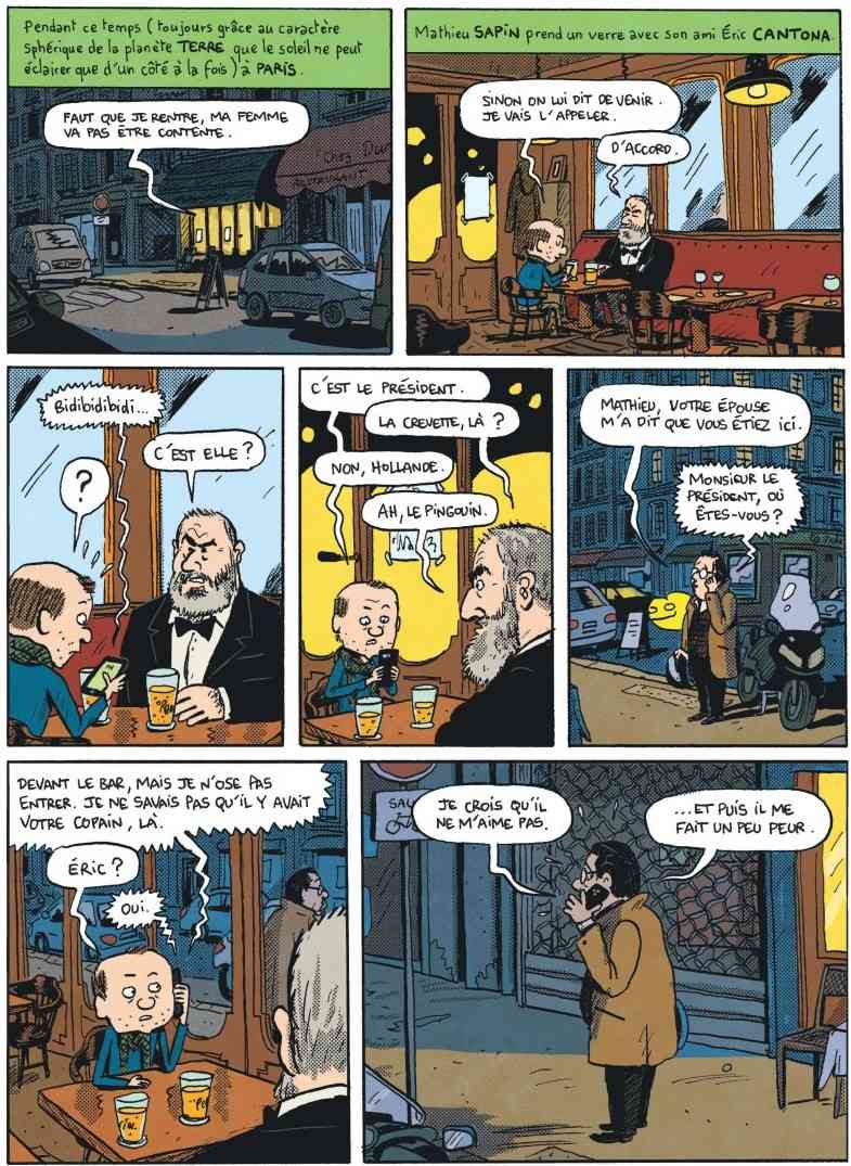 © Le Ministère Secret / Joann Sfar / Mathieu Sapin / Dargaud