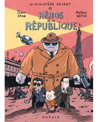 © Le Ministère Secret / Joann Sfar / Mathieu Sapin / Dargaud