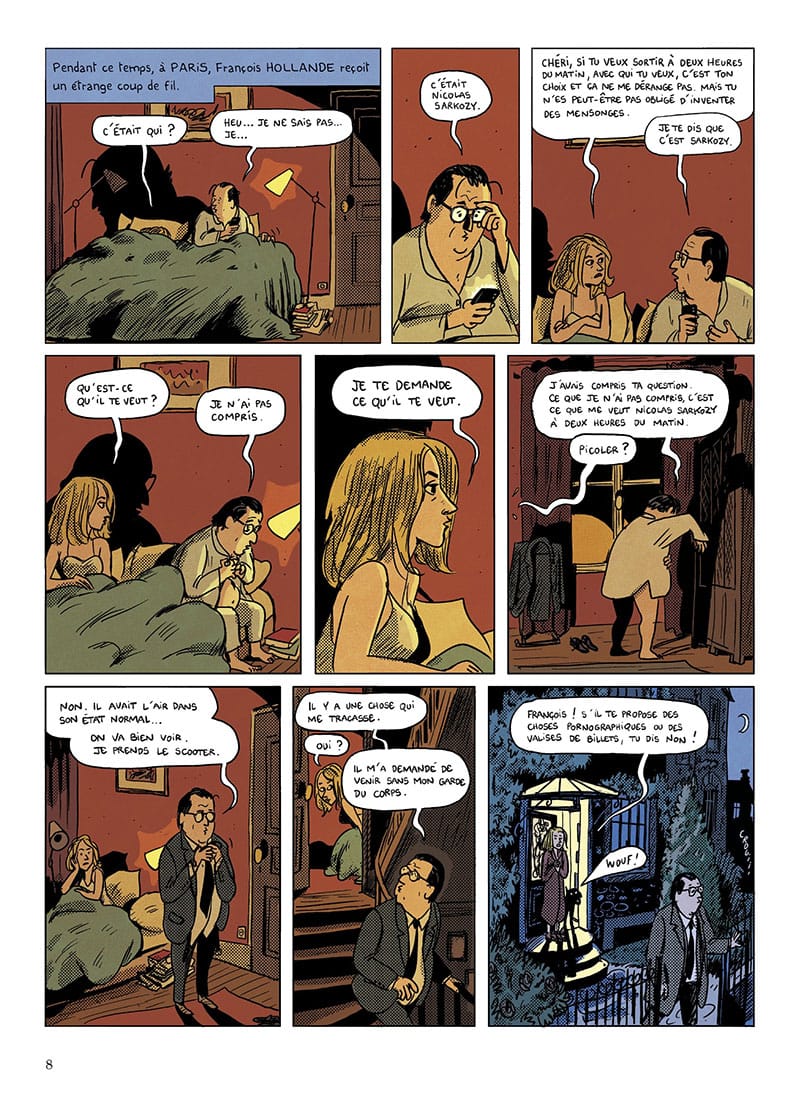 © Le Ministère Secret / Joann Sfar / Mathieu Sapin / Dargaud